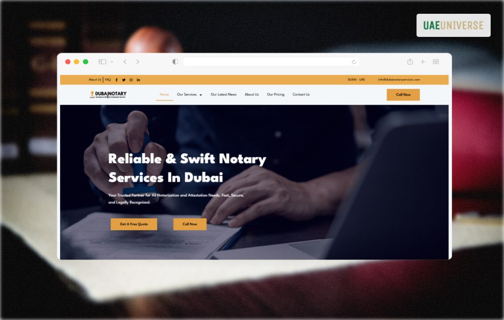 How to Access Notary Public Services Dubai