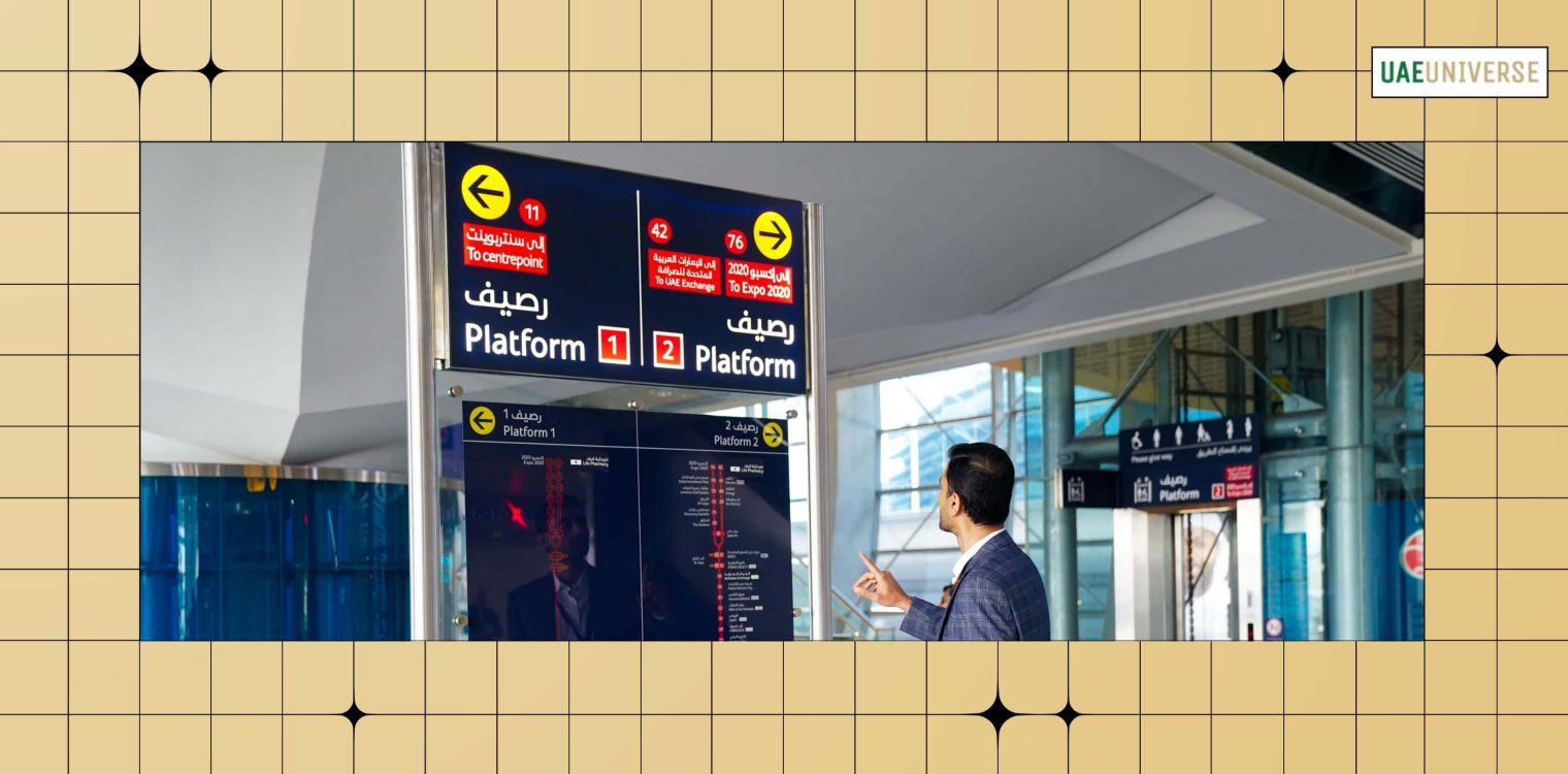 RTA Upgrades Wayfinding Signage Across Dubai Metro Stations, Replacing 9000 Units in 11000 Workhours